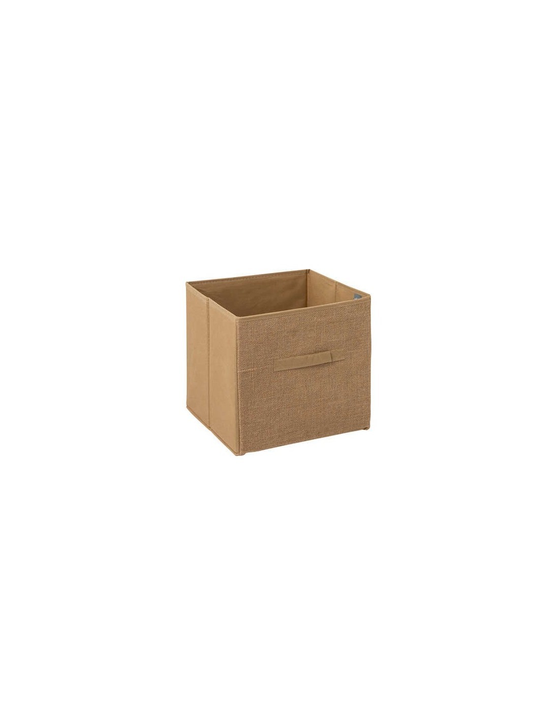 Cestino in vimini Mix N Modul, organizer quadrato, cesto portaoggetti, contenitore naturale, arredo casa, 31x31 cm