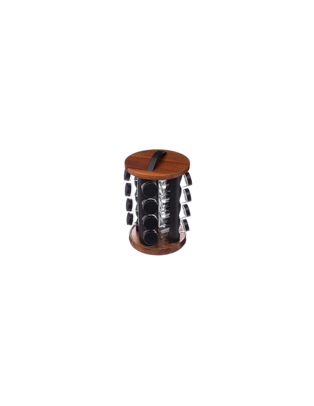 PORTASPEZIE 146667 16 BARATTOLI SUPPORTO GIREVOLE