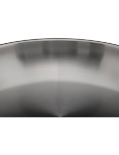 5five, Padella in Acciaio Inox 26 cm, Adatta per Induzione, Padella Resilience, Utensile da Cucina, Acciaio Inossidabile