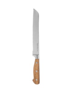 5five Coltello da pane Elegancia in acciaio – Lama 20,5 cm