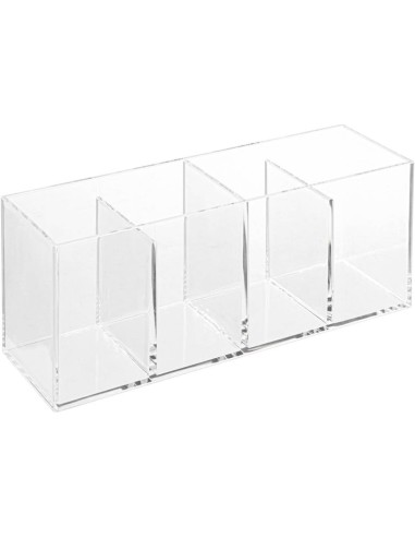 5five Organizer Selena 4 scomparti trasparente – Da tavolo