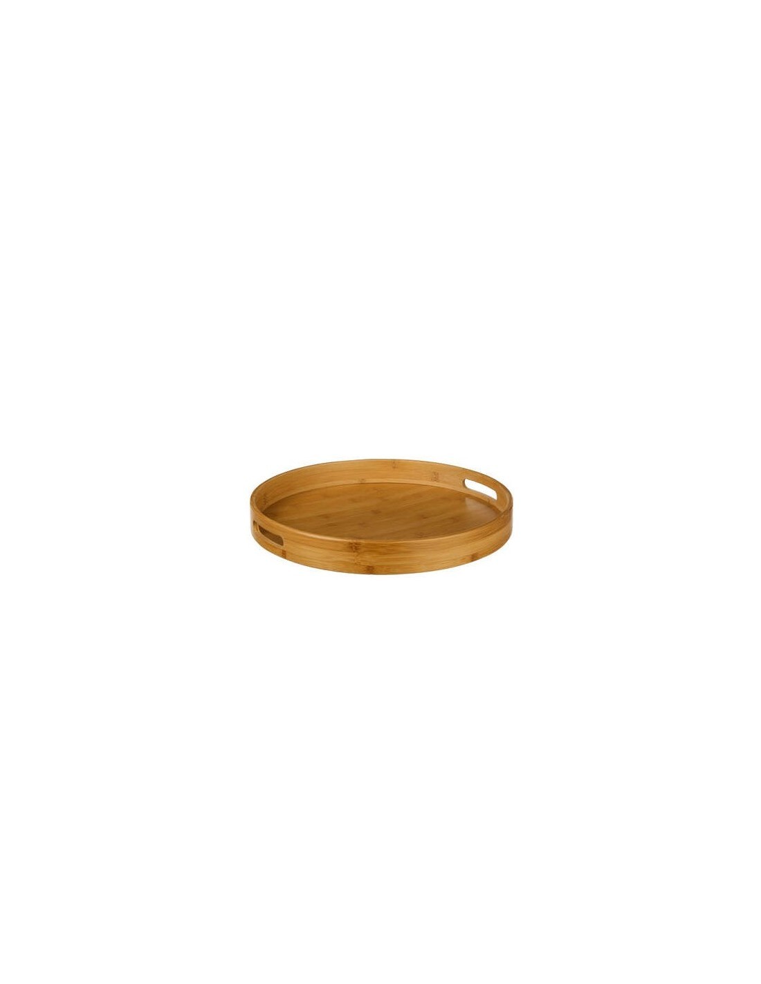 VASSOIO 111537 ROTONDO 40CM BAMBOO/MDF