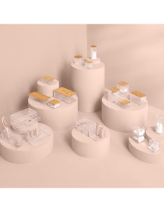 Organizer Selena 14 scomparti in acrilico trasparente