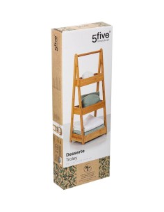 5five - credenza in bambù a 3 livelli Green Harmony