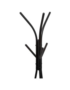 Appendiabiti Jano 6 ganci 5five in metallo e legno nero