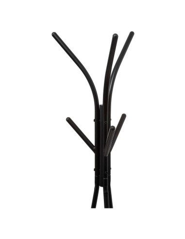 Appendiabiti Jano 6 ganci 5five in metallo e legno nero