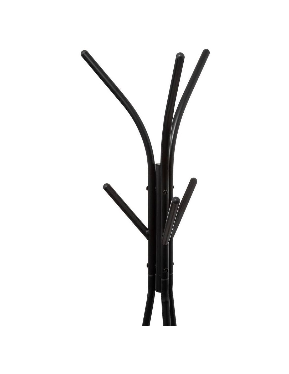 Appendiabiti Jano 6 ganci 5five in metallo e legno nero