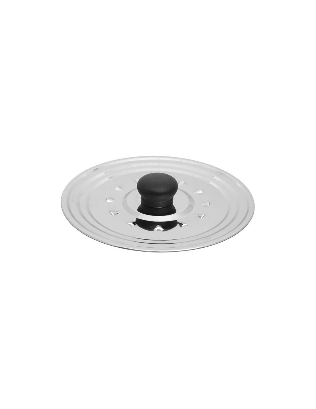 5five Coperchio in Acciaio Inossidabile, Diametri D16, D18, D20, Coperchio Universale, Acciaio Inox