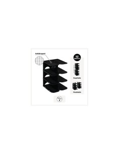 5five Scarpiera in Plastica a 4 Ripiani – 26,5x37,8 cm 2