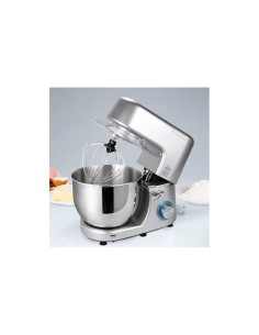 Impastatrice planetaria DCG, 8 litri, 1400W, 6 velocità, acciaio inox, con fruste e gancio, MiTA
