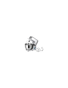 Impastatrice planetaria DCG, 8 litri, 1400W, 6 velocità, acciaio inox, con fruste e gancio, MiTA