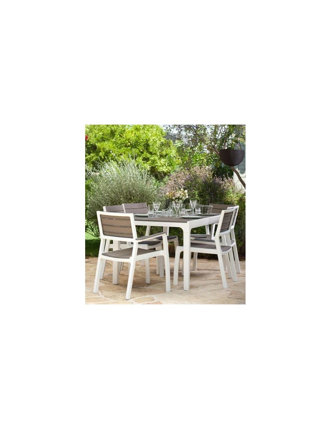 POLTRONA HARMONY BIANCO/CAPPUCCINO