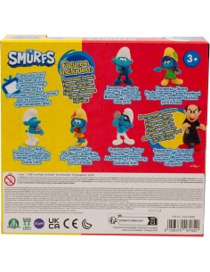 Set 6 Personaggi Puffi da 5,5 cm con Gargamella Esclusivo Ispirati al Nuovo Film