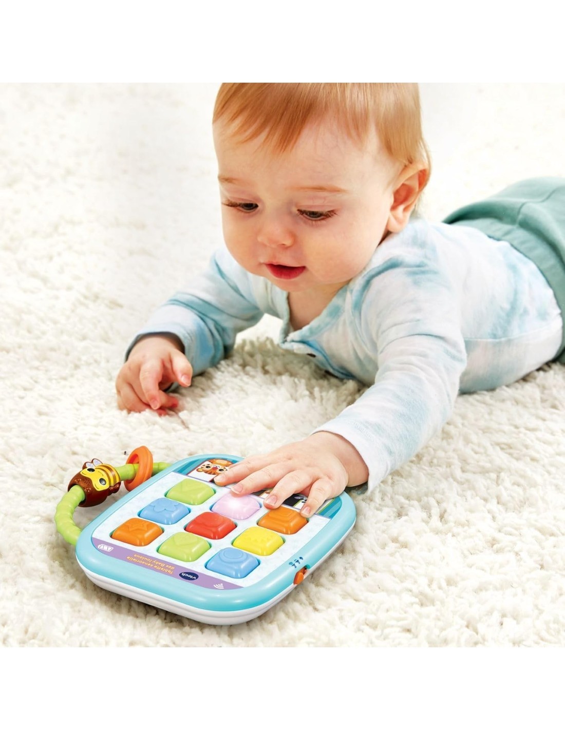 VTech Baby Tablet Sensoriale - Tablet Interattivo per Bambini 6-36 Mesi