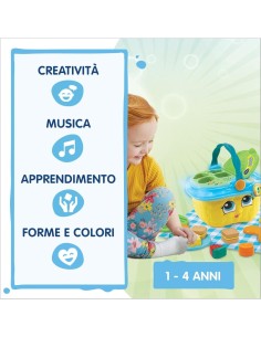 VTech Il Mio Magico Cestino da Picnic - Gioco Educativo Interattivo 1-4 Anni