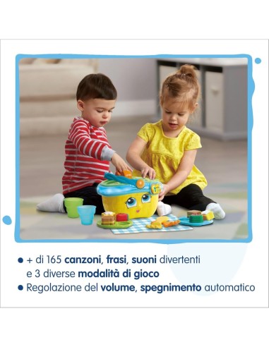 VTech Il Mio Magico Cestino da Picnic - Gioco Educativo Interattivo 1-4 Anni