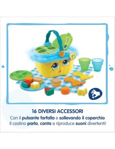 VTech Il Mio Magico Cestino da Picnic - Gioco Educativo Interattivo 1-4 Anni