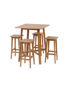 TAVOLO ALTO 186528 TIWI 80X80 H102CM ACACIA