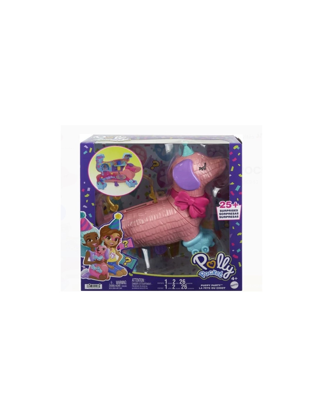 POLLY POCKET HYD98 PUPPY PARTY