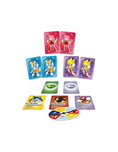 Sonic 2 in 1 Card Games in a Backpack - Collezione di Giochi di Carte