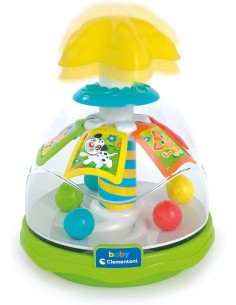 Trottola Interattiva Clementoni con Palline Colorate – Gioco Primi Anni da 9 Mesi