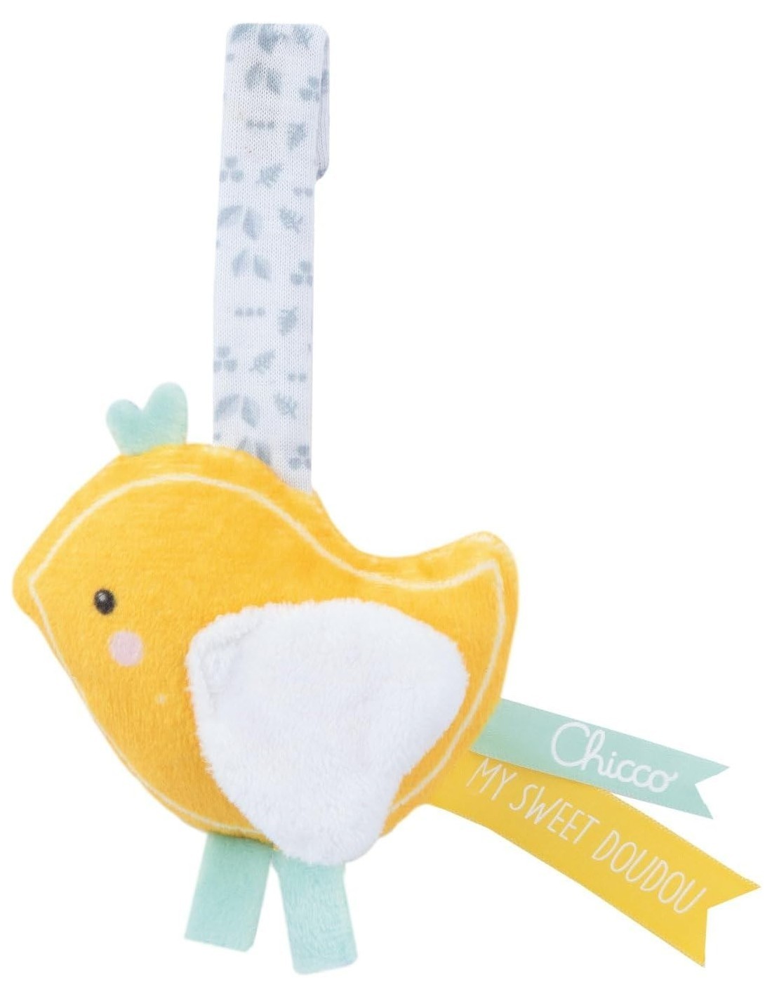 Chicco Set Regalo Nascita My Sweet DouDou - Copertina Topolino, Portaciuccio Velluto, Massaggiagengive Elefantino