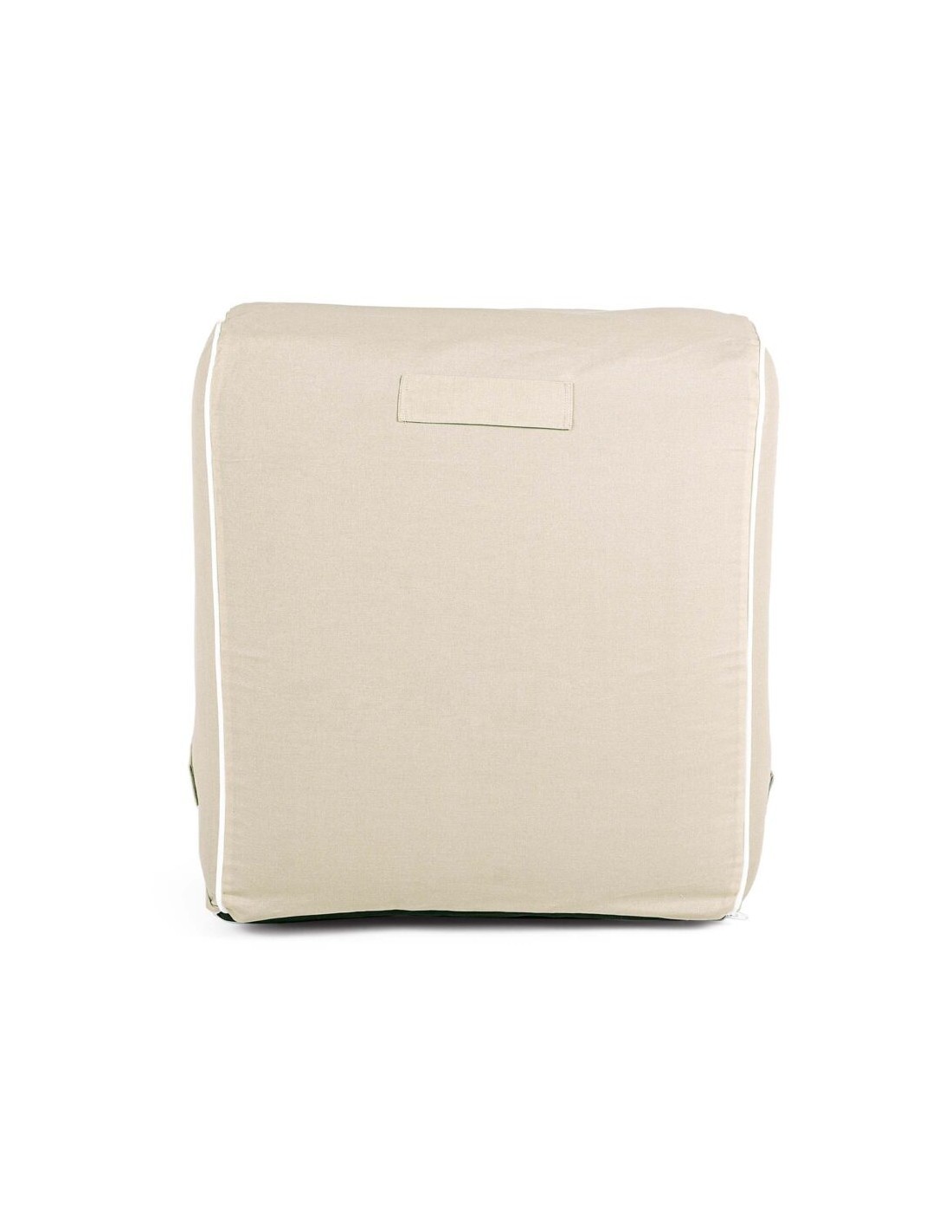 Chaise Longue Gonfiabile Rihanna, beige, tessuto idrorepellente, UV resistente, sfoderabile, per esterni, giardino, terrazza