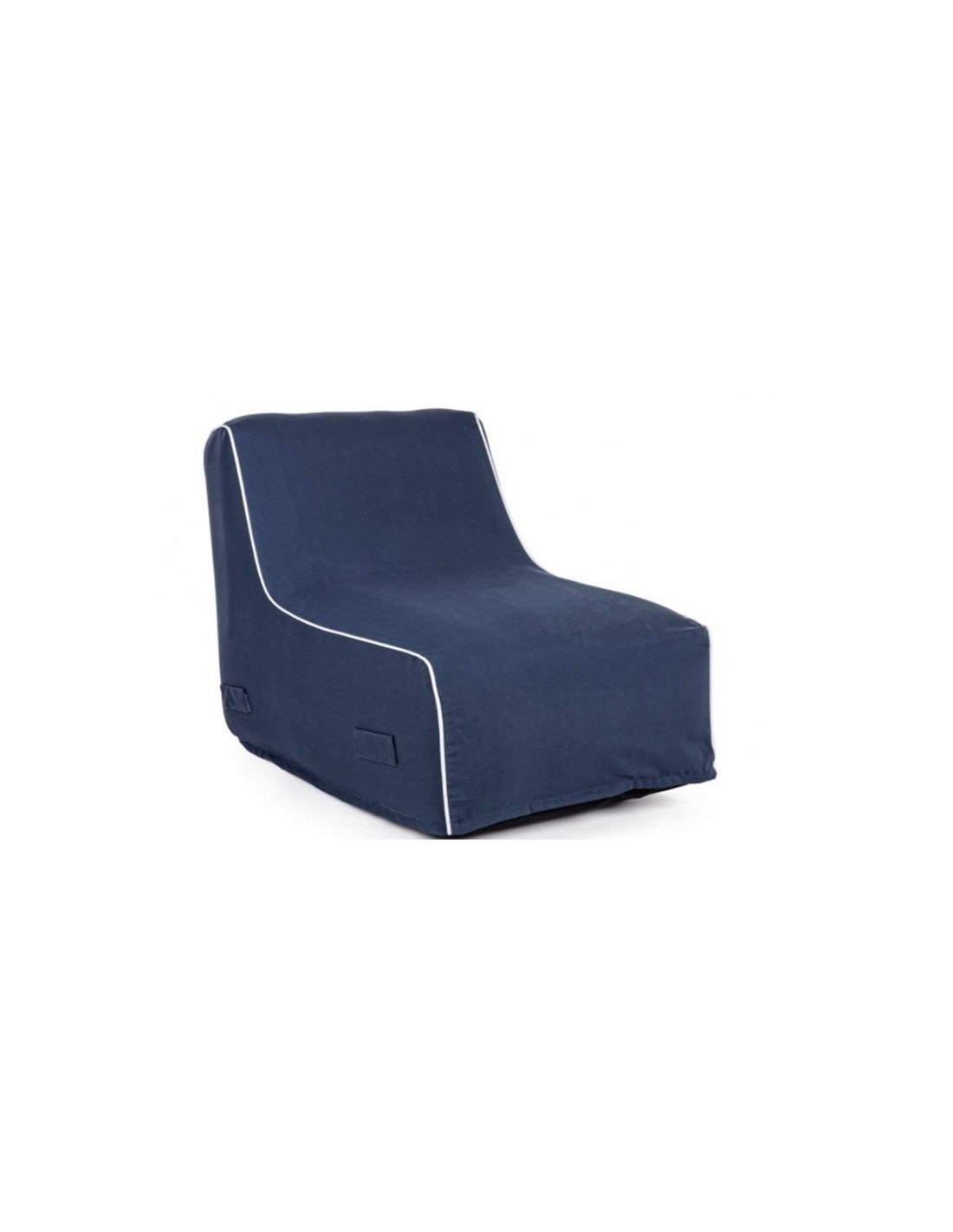 Chaise Longue Gonfiabile Rihanna, beige, tessuto idrorepellente, UV resistente, sfoderabile, per esterni, giardino, terrazza