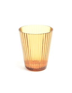 BICCHIERE 02415 AMBRA 8,5X10CM POLISTIRENE