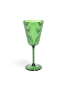 CALICE FLUTE 08681 VERDE 8,5X19,5CM POLISTIRENE