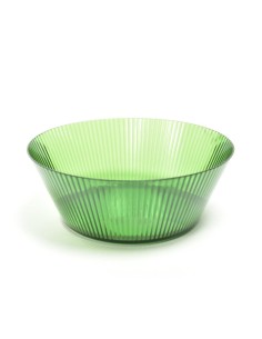 INSALATIERA 08728 VERDE 24X9CM POLISTIRENE