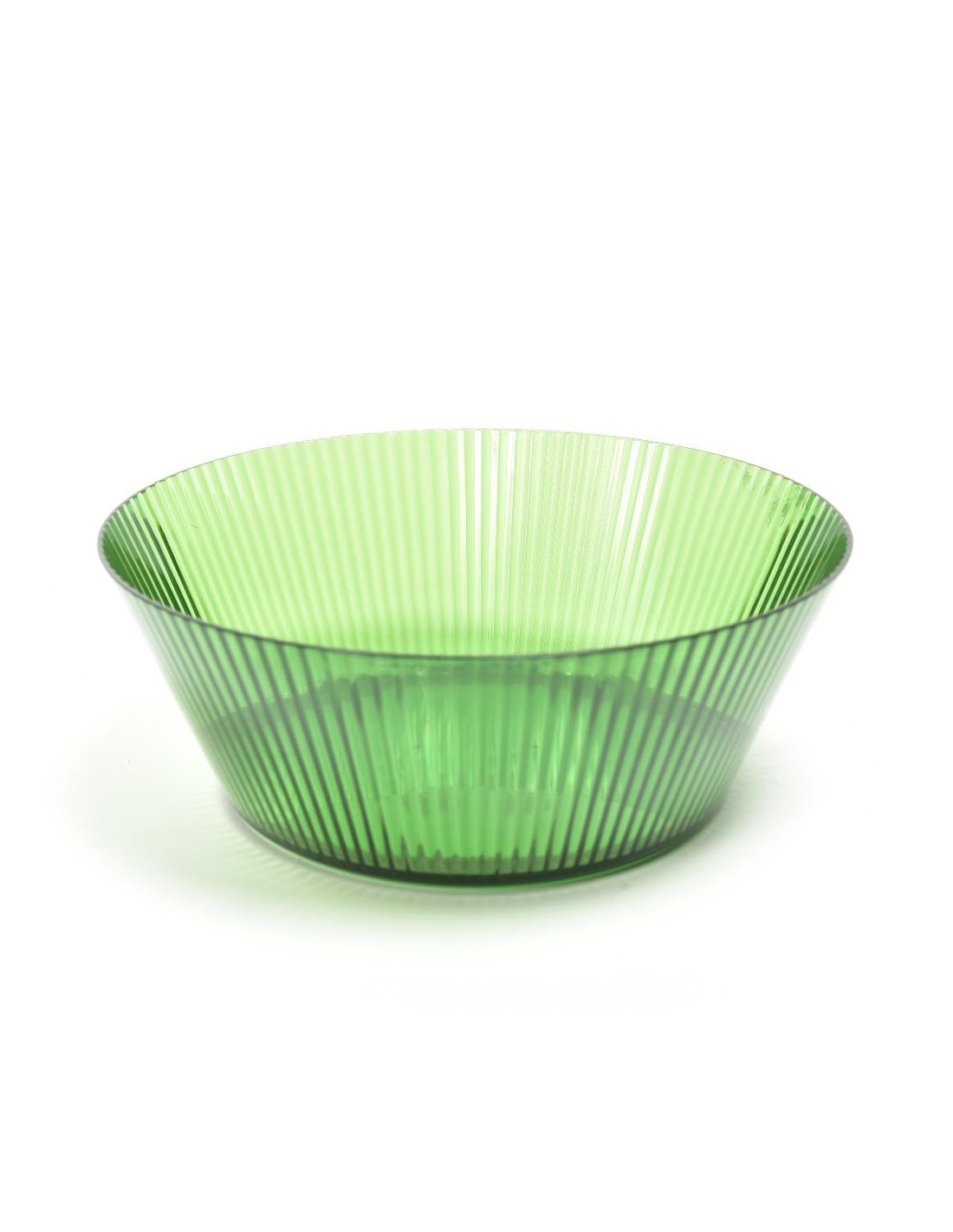 INSALATIERA 08728 VERDE 24X9CM POLISTIRENE