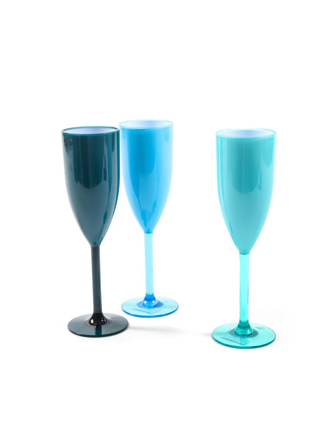 CALICE FLUTE 13013 ASSORTITO 6,5X21,5CM POLISTIRENE