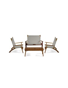 SALOTTO 754004 DIANE LEGNO TESSUTO GRIGIO