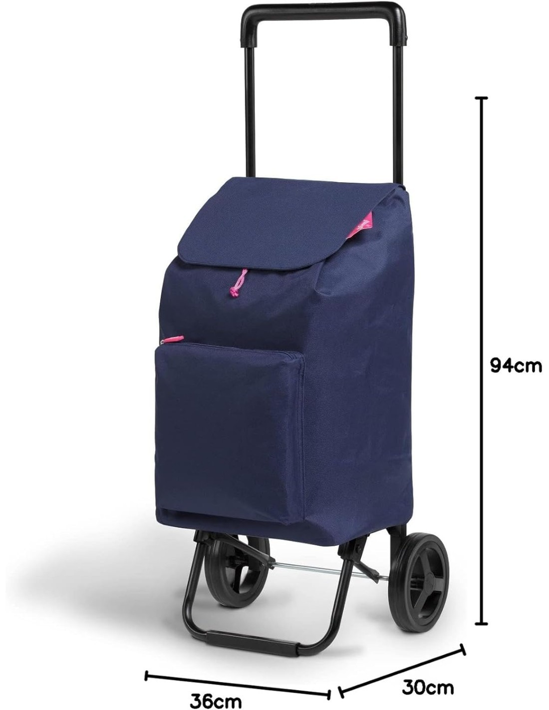 Gimi Argo Carrello Spesa 42L Blu – Resistente e Pratico