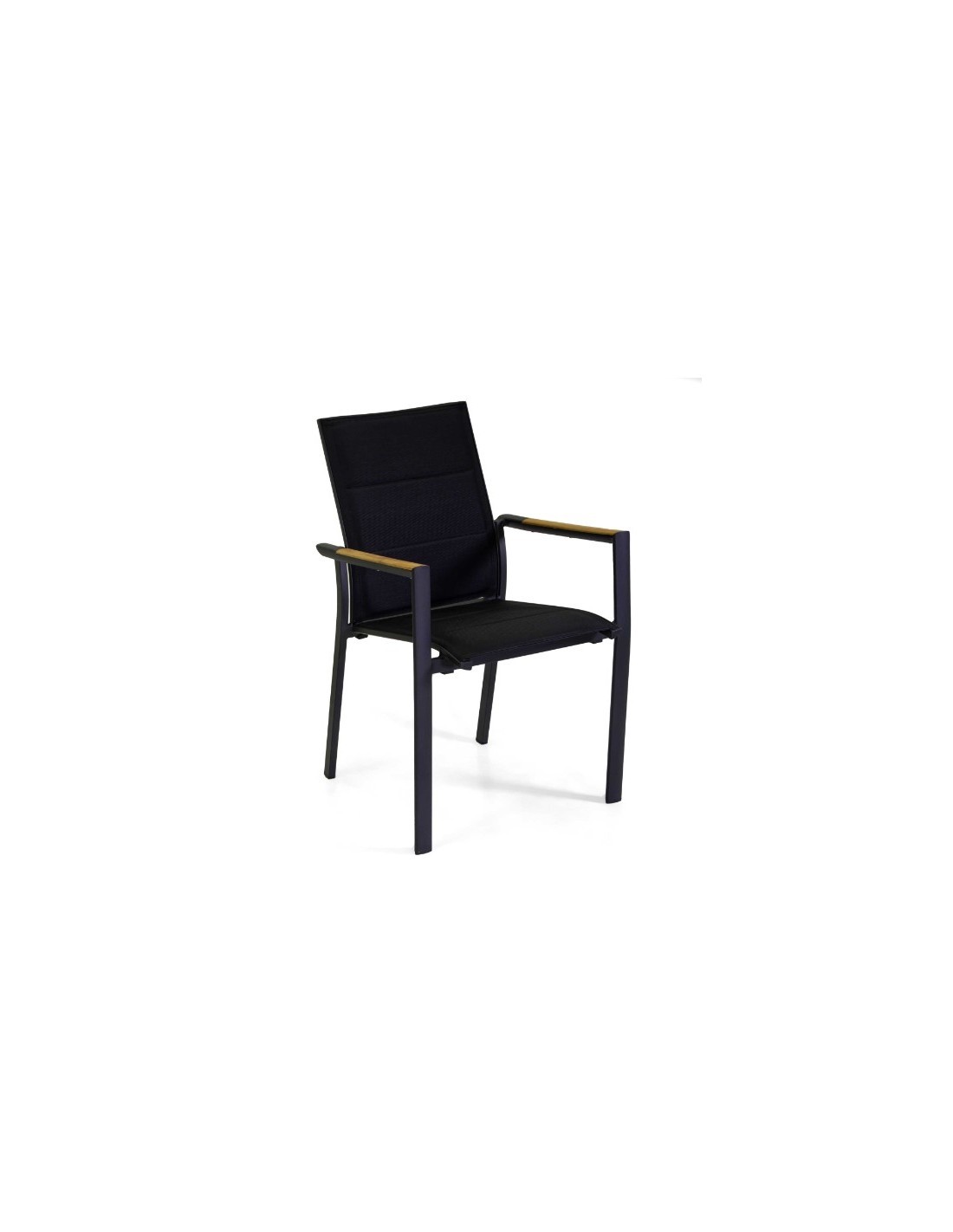 POLTRONA RACHEL ALLUMINIO/TEXTILENE ANTRACITE