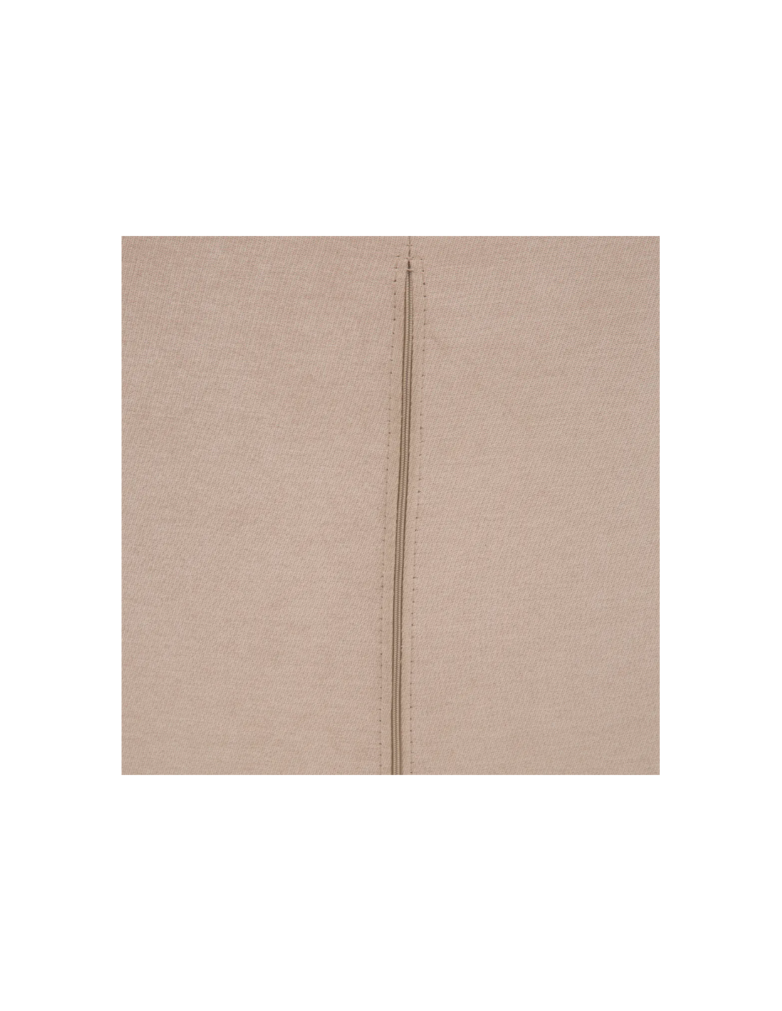 Poltrona da pranzo Visoca, beige, acciaio, dimensioni 61,5x57x83 cm