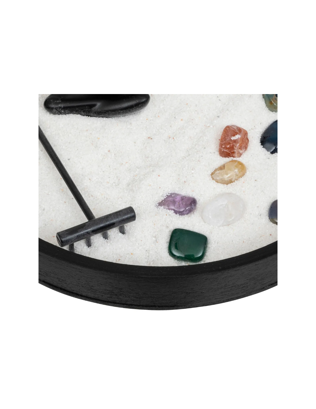 GIARDINO ZED 200824 VASSOIO TONDO D22CM NERO