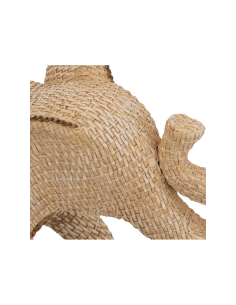 FIGURA ELEFANTE 195098 RESINA 51X23X30CM BEIGE