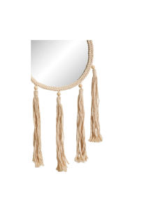 SPECCHIO 162308 DIANA 78X31CM CORDA BEIGE