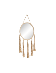SPECCHIO 162308 DIANA 78X31CM CORDA BEIGE