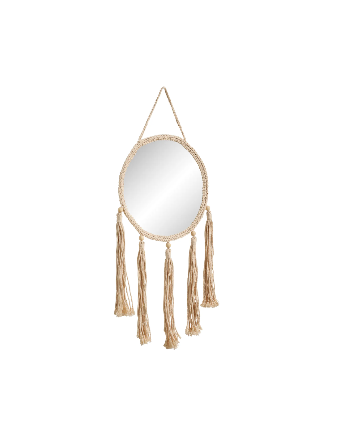 SPECCHIO 162308 DIANA 78X31CM CORDA BEIGE