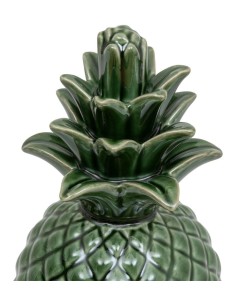 Ananas decorativo in ceramica verde Atmosphera A. 20 cm 2