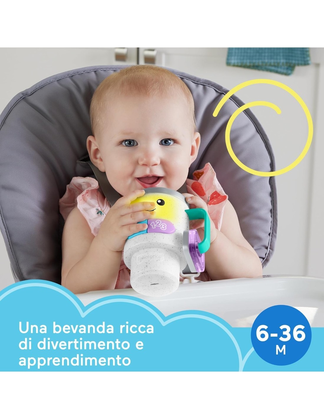 Fisher-Price Tazza da Caffè Ridi & Impara
