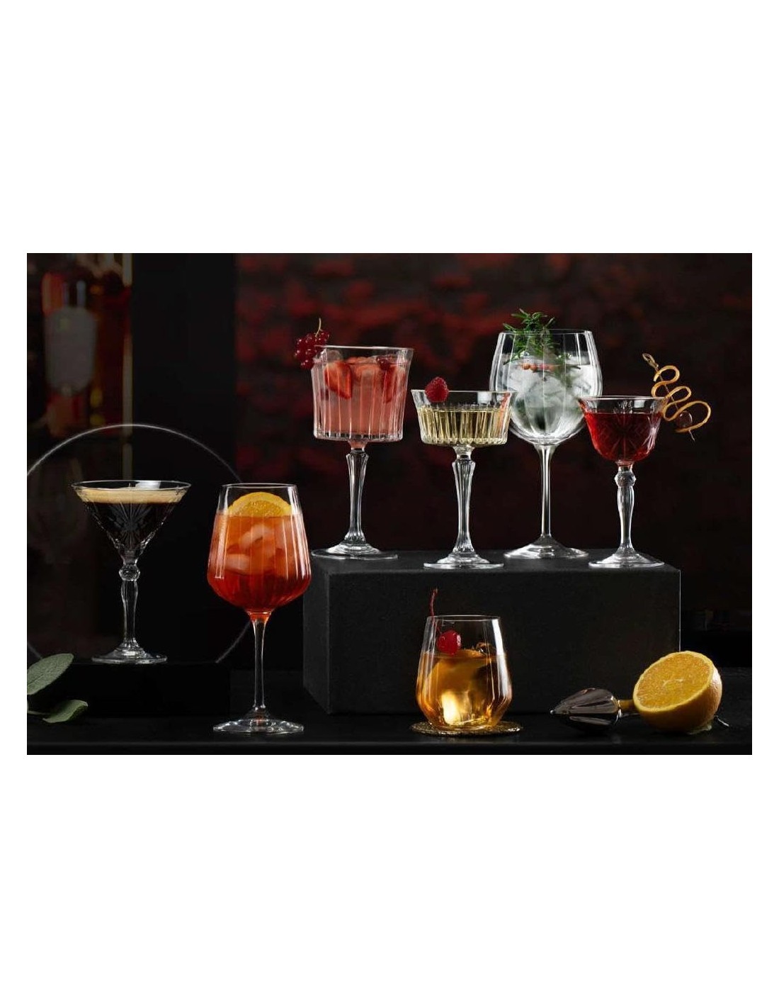 Set 6 Calici Vino Optiq 45 cl RCR Cristalleria Italiana