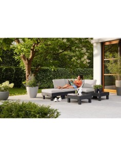 SALOTTO K257361 ELEMENTS GRAFITE MODULARE