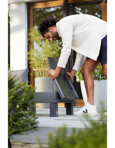 SALOTTO K257361 ELEMENTS GRAFITE MODULARE