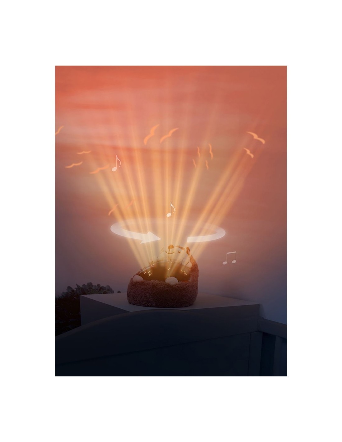 ZAZU Henry il Riccio – Proiettore di Luci e Suoni per il Rilassamento Notturno