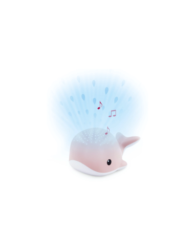 ZAZU WALLY ROSA PROIETTORE DI LUCE CON MELODIE