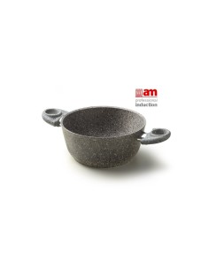 CUORE DI PIETRA CASSERUOLA 2M 24CM INDUZIONE